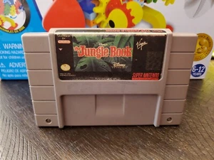 Disney's The Jungle Book (Super Nintendo 1994) SNES Game Cart Authentic *TESTED* - Picture 1 of 2