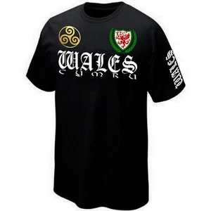 T-Shirt WALES CYMRU - PAYS DE GALLES - ROYAUME UNI - Maillot ★★★★★★ - Imagen 1 de 4