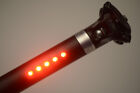 LightSKIN LED Black Seat Post 27.2mm 350mm 5 Integrated LED Lights (BL92)