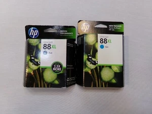 HP 88XL Black & Cyan Computer Printer Ink - Expired - Picture 1 of 3