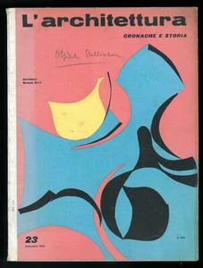 L'architettura cronache e storie n. 23 settembre 1957  direttore Bruno Zevi - Picture 1 of 1