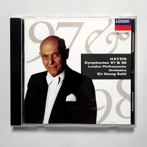 Haydn Symphonies 97 & 98 Georg Solti CD 1992 London NO IFPI Full Silver 01 - Picture 1 of 3