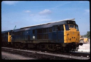 Original Rail Slide - British Rail (?) 31168 Bletchley 8-9-1988 - Picture 1 of 1