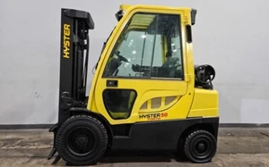 2015 HYSTER H50FT 5000LB PNEUMATIC LPG FORKLIFT STK 14054 - Picture 1 of 11