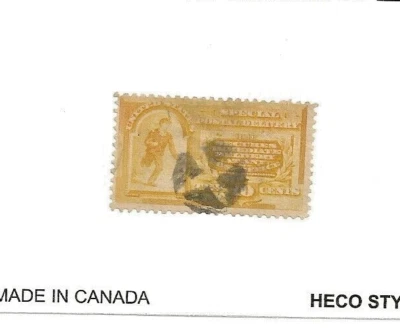Scott E3, 10 cent yellow orange, 1873 - Image 1 of 2