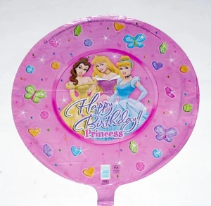 GLOBO DE LÁMINA DE 18" PRINCESA DISNEY Bella Aurora Cenicienta Feliz Cumpleaños 5 piezas - Imagen 1 de 1