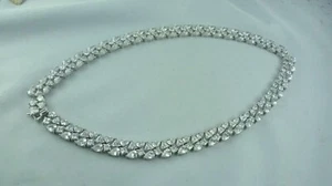 Kette Collier DQCZ sehr elegant 925er Sterling Silber - Bild 1 von 5