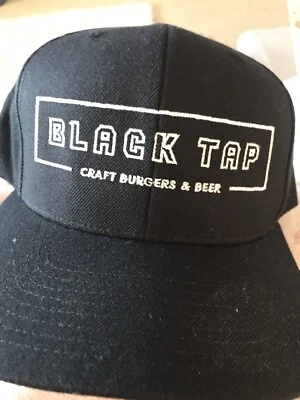 Gorra de camionero de béisbol BLACK TAP gorra de hamburguesas y cerveza Snapback negra talla única ajustable Foto 1 de 4