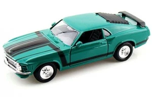 Ford Mustang Boss 302 - 1970 - verde / negro - Maisto 1:24 - Imagen 1 de 6