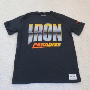 Project Rock Shirt Mens Extra Large Black Under Armour Lift Gym Iron Paradise - Picture 1 of 6