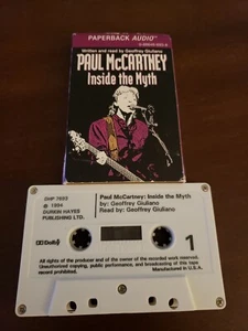 Paul McCartney Inside The Myth Paperback Audio - Picture 1 of 2