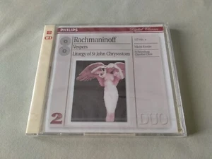RACHMANINOV Vespers/Liturgy of St John Chrysostom Korniev new sealed 2CD album - Picture 1 of 1