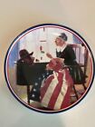 Grand Casino "Mending the Flag" Plate by Norman Rockwell