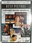 DVD 5 Best Picture No Country Old Men Shakespeare in Love English Chicago Crash
