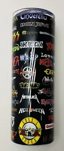 Rock Metal Band Stainless Steel Tumbler 20 oz - Picture 1 of 5