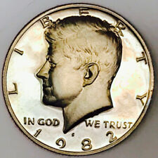 1982**S PROOF KENNEDY$$$ INCREDIBLE PROOF! INSANE LIQUID MIRRORS! WOW$$#1121_207