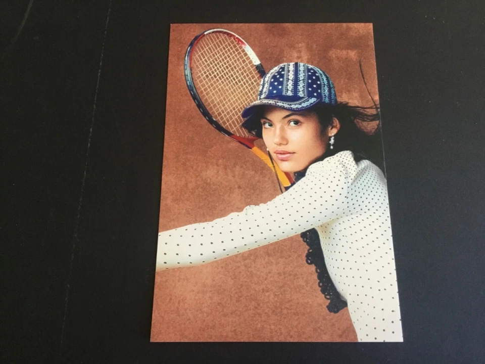网球超级明星 EMMA RADUCANU 4 x 6 光面照片打印 罕见 — 第 1/1 张图片