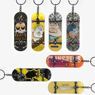 Nuevo Skateboard Finger Boards Creativo Movimiento Dedo Decoraciones Suministros Foto 1 de 4