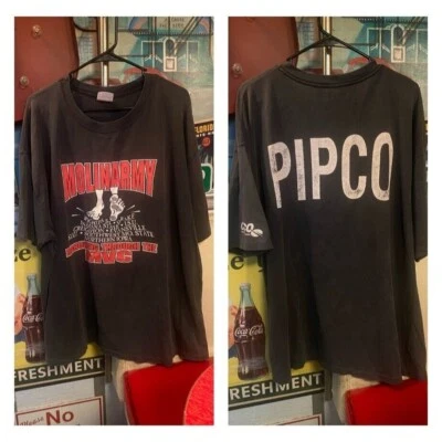 VTG 90's Bradley University Braves College Basketball NCAA Molinarmy Shirt MVC - Image 1 of 4