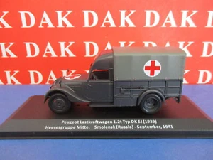 Die cast 1/43 Modellino Auto Ambulanza Peugeot Typ DK 5J Wehrmacht Smolensk 1941 - Foto 1 di 6