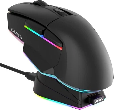 Daryou A955 the third mock examination wireless mouse Bluetooth wired E-sports - Image 1 of 4