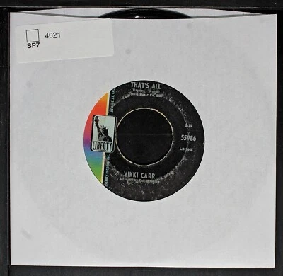 Vikki Carr - It Must Be Him - 7" single 45rpm record - Image 1 of 3