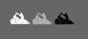 Alforjas Harley RIDER Davidson Screaming Eagle calcomanías pegatinas ELIGE tamaño/COLOR - Imagen 1 de 8