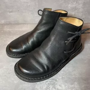 Trippen ANCESTOR Botas Cortas Cuero Zapatos Negro Talla 35 - Imagen 1 de 10