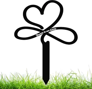 Grave Decorations for Cemetery, Memorial Stakes Outdoors, Funeral Decoratio 9x12 - Picture 1 of 7