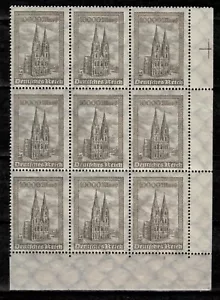 Germany Weimar Republic 1923 ☀ Wartburg Cologne Cathedral ☀ MNH** - Picture 1 of 2