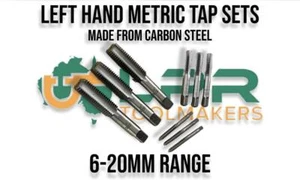 Metric  left Hand Tap Set boxed inc Taper, Int & Plug set of 3 sizes from 6-20mm - Bild 1 von 17