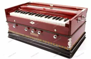 BINA Tarang 3.25 Oktave Doppel Schlifgras 5 Stopper Doppel Faltenbalg Harmonium - Bild 1 von 7
