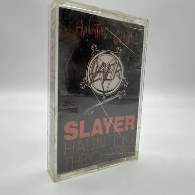 SLAYER Cassette Tape HAUNTING THE CHAPEL 1984 Heavy Metal Blade Hard Rock Thrash - Image 1 of 4