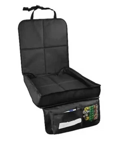 PROTECTOR ASIENTO BEBÉ/BANDEJA GUARDIÁN MULTI-BOLSILLOS UNIVERSAL NEGRO OXFORD AUTOCRAFT - Imagen 1 de 4