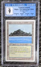 Tropical Island Revised 1994 CGC 9 MTG
