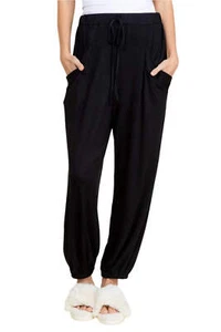 Super Lady Drawstring Elastic Waist Joggers with Pockets - Picture 1 of 6