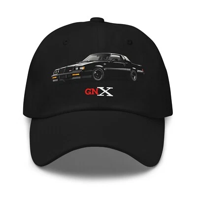 Black 1987 GNX Dad Hat – Turbocharged Muscle Car Cap for Grand National Fans - Image 1 of 4
