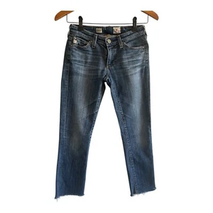 Pantalones de mezclilla AG Adriano Goldschmied para mujer talla 24R balada bota ajustada 26 x 24 - Imagen 1 de 6