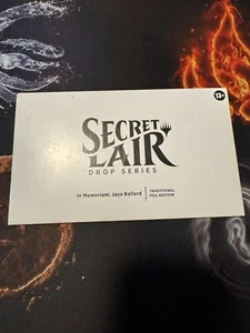 MTG Secret Lair Drop Series  In Memoriam: Jaya Ballard SEALED FOIL Edition SLD - Picture 1 of 2