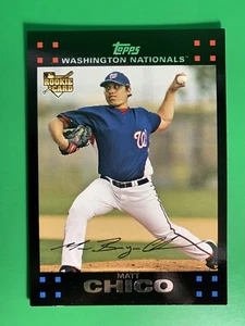 2007 Topps Matt Chico ROO #622 Washington Nationals - Picture 1 of 2