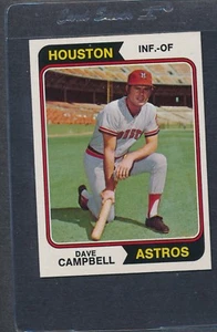 1974 Topps #556 Dave Campbell Astros quasi nuovo/MT *2841 - Foto 1 di 1