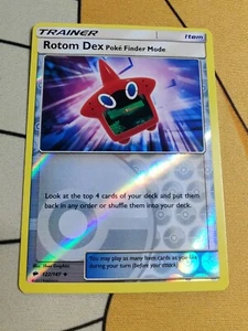 Rotom Dex Poke Finder Mode | Reverse Holo NM/M | Burning Shadows 122/147 Pokemon - Picture 1 of 1