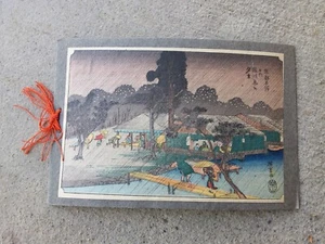 Antike 1925 Weihnachtskarte Tokio Japan asiatisches Papier Ephemera Kultur Sammlerstück - Bild 1 von 2