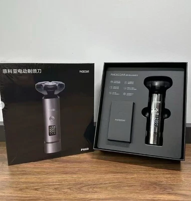  Afeitadora eléctrica recargable para hombre - Phoecoar negra Foto 1 de 4