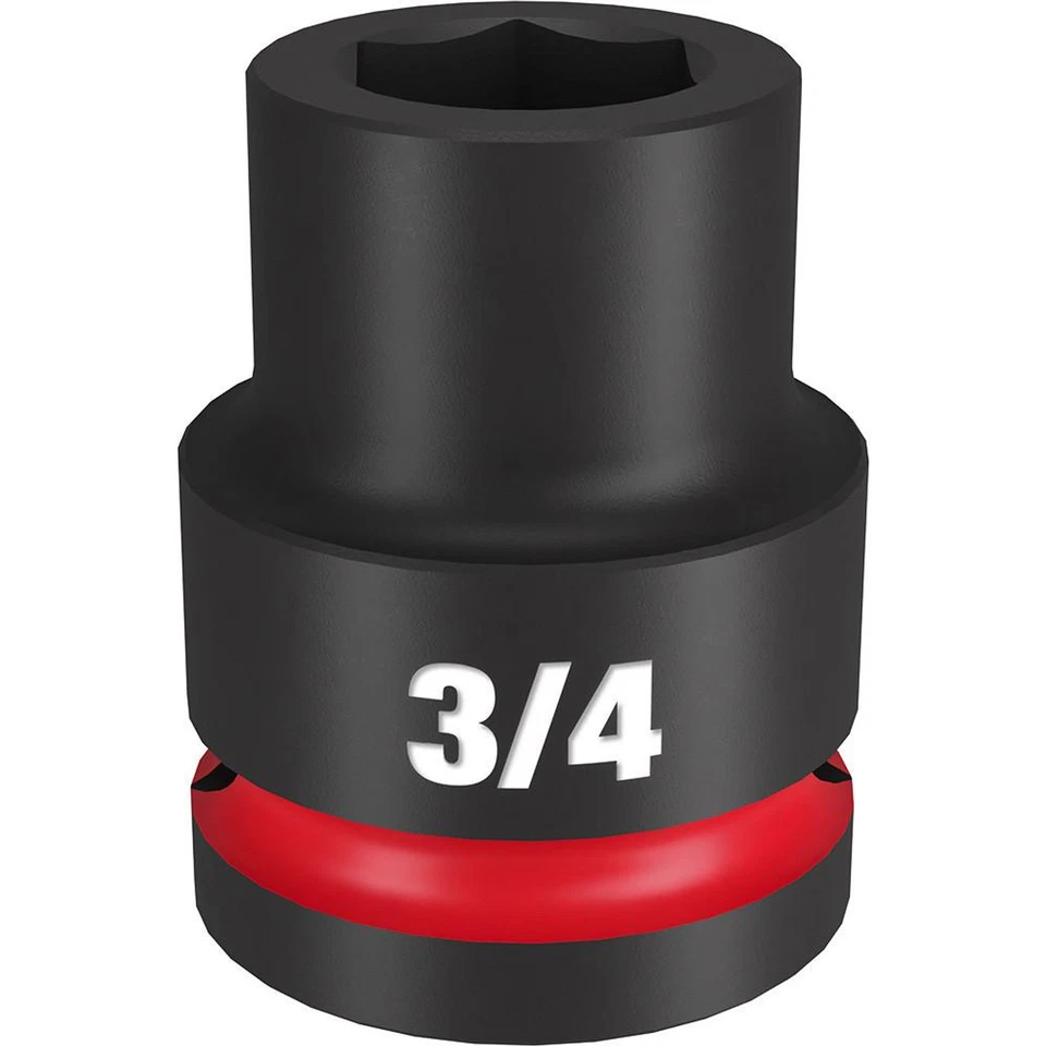 Milwaukee 49-66-6303 SHOCKWAVE Impact Duty 3/4 Drive 3/4 Standard 6 Point Socket - Image 1 of 1