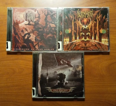 Decrepit Birth /Cryptopsy 3 CD Lot Suffocation Necrophagist Origin Death Obscura - Image 1 of 3