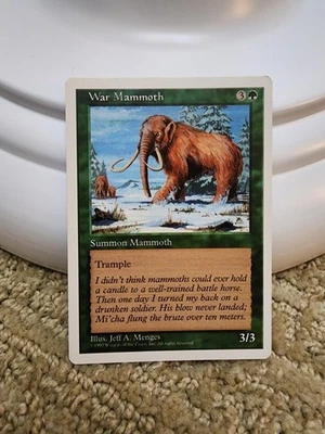 War Mammoth x1 NM 1997 MTG - Image 1 of 2