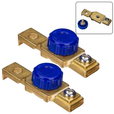 2pcs Car Motorcycle Battery Master Disconnect Isolator Terminal Cut Off Switch - Image 1 of 4