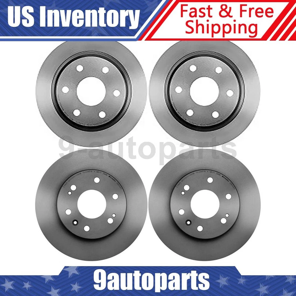 Rotores de freno de disco delanteros traseros Brembo OE para Chevrolet Express 1500 2009-2013 Foto 1 de 4