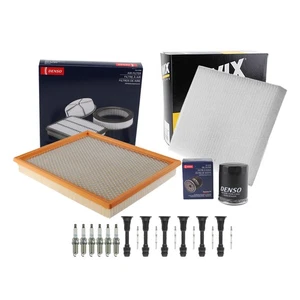 Denso Tune Up Kit NGK 6 Spark Plugs Boots Kit for Nissan NV1500 NV2500 NV3500 V6 - Picture 1 of 2